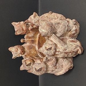 Circle of Cats Candle Holder